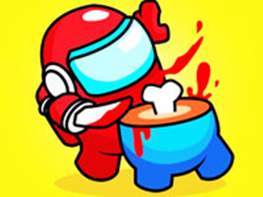 Red Impostor Vs Crew - Among Us online game