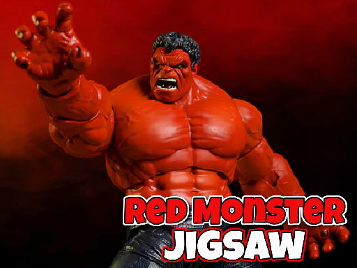 Red Monster Jigsaw online game