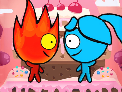 RedBoy and BlueGirl 4: Candy Worlds online Hypercasual game