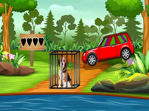 Rescue The Cute Dog online game