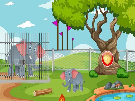 Rescue The Elephant Calf 2 online game