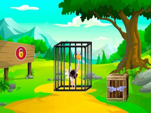 Rescue The Ostrich Chick online game