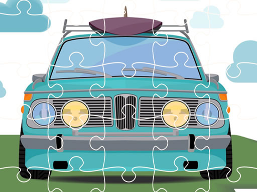 Retro Cars Jigsaw online game