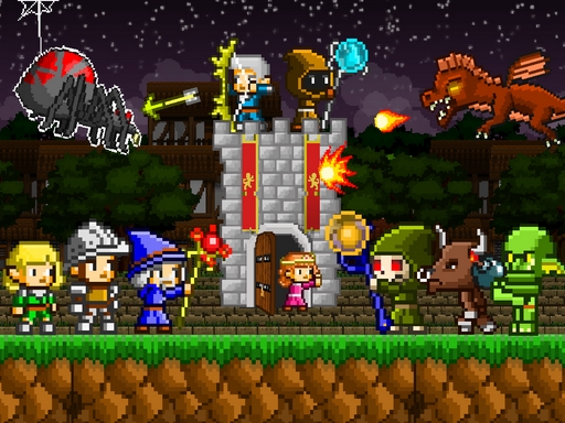 Retro Defenders : Towers War online game