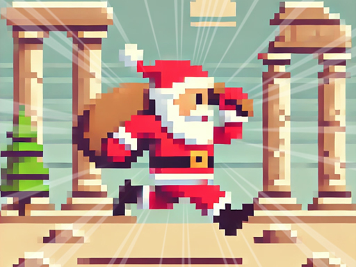 Retro Santa online Clicker game