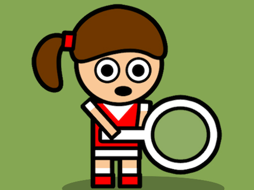 Retro Tiny Tennis online Sports game