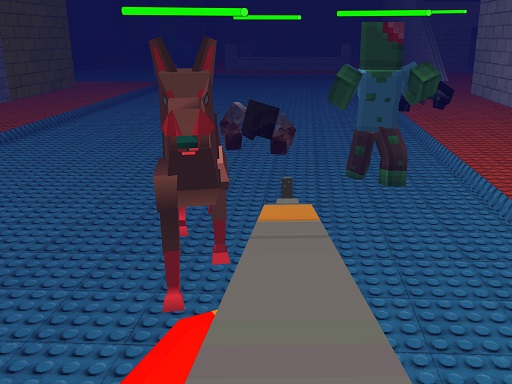 Revenge Of the PixelMan Survival online game