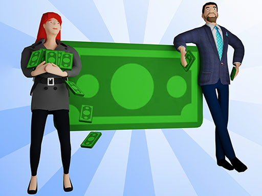 Rich Couple Run online game