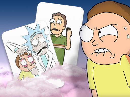 Rick and Morty Card Match online game
