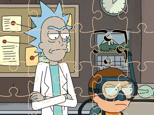 Rick and Morty Jigsaw online game