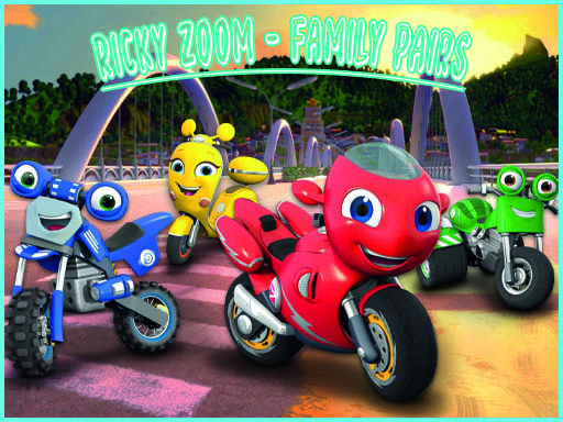 Ricky Zoom - Family Pairs online Puzzle game