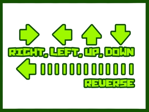 Right, left, up, down, reverse online game
