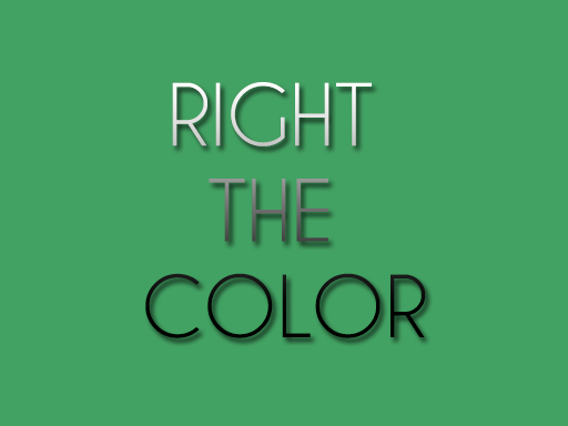 Right the Color online game