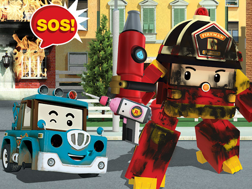 Robot Car Emergency Rescue 2 online Girls game