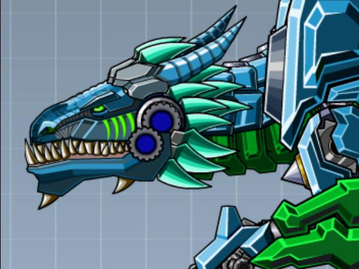 Robot War: Velociraptor online Puzzle game
