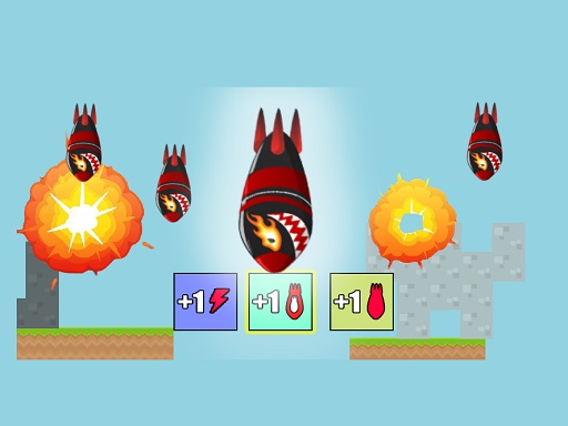 Rocket Evolution Destroy the Map! online Hypercasual game