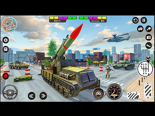Rocket Missile Attack online Adventure game