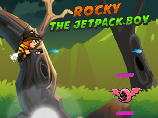 Rocky The Jetpack Boy online game