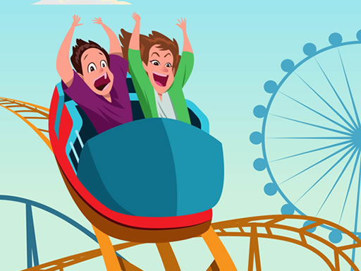 Roller Coaster Fun Hidden online Puzzle game