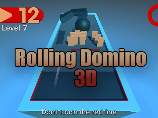 Rolling Domino 3D online game