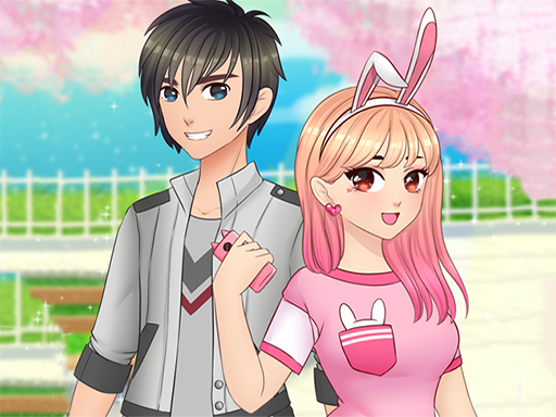 Romantic Anime Couples Dress Up online game