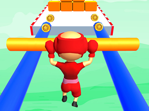 Roof Rails 3d-fat pusher giant roof rush rail run online game