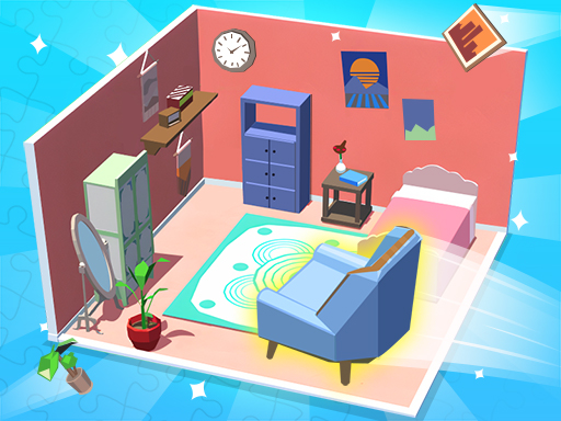 Room Sort Floor Plan online Puzzle game