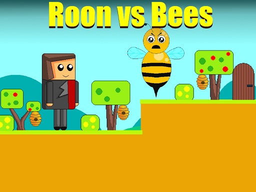 Roon vs Bees online Arcade game