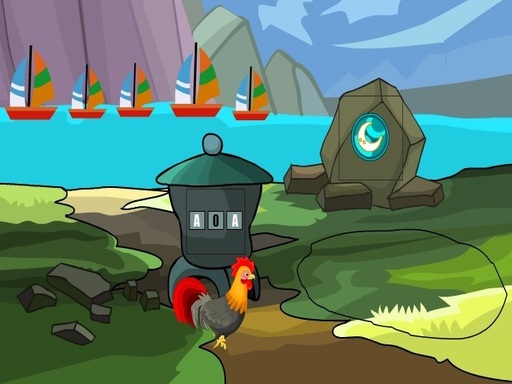 Rooster Hen Escape online game