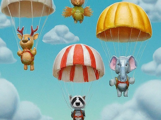 Rowdy Animals Cloudy Weather online Hypercasual game