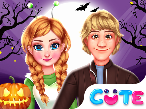 Royal Couple Halloween Party online game