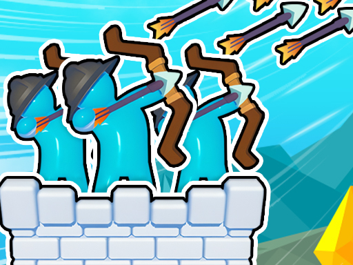 Royal Elite Archer Defense online Stickman game