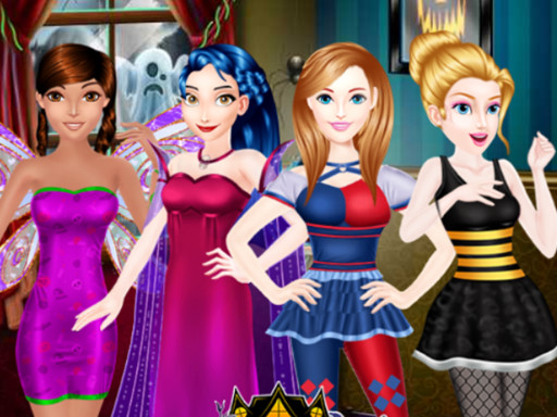 Royal Halloween Party Dress Up online game