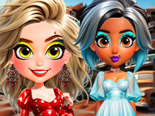 Royal Rebellion Punk Magic online Girls game
