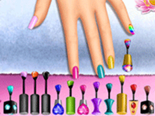 Royal Theme Nail Art DIY - Nail Studio online Girls game