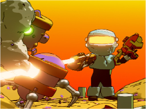 Run Gun Robots online Shooting game
