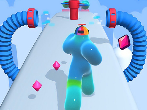 Runner Blob 3D online game