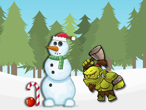 Running On Christmas online game