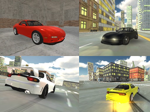 RX7 Drift 3D online game