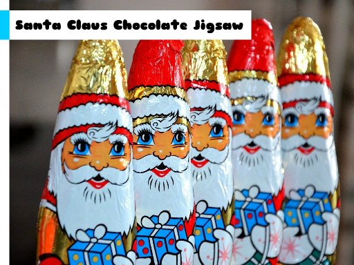 Santa Claus Chocolate Jigsaw online game