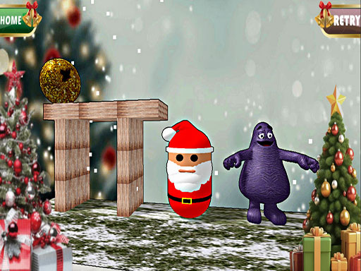 Santa Claus Meet Grimace online Puzzle game