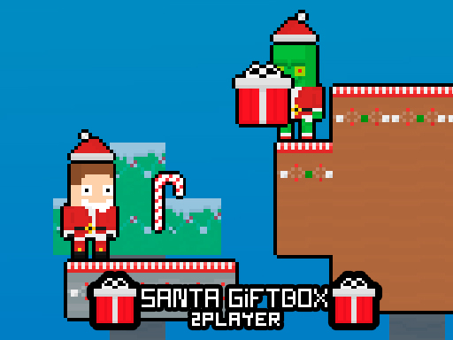 Santa Giftbox 2 Player online Arcade game