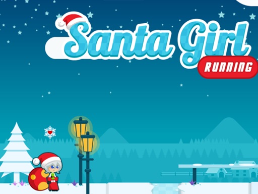 Santa Girl Running online Arcade game