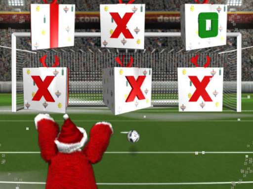 Santa kick Tac Toe online game