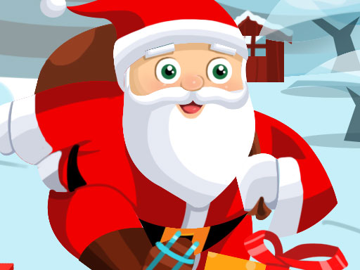 Santa on skates online game