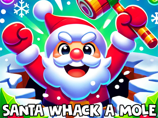Santa Whack a Mole online Clicker game