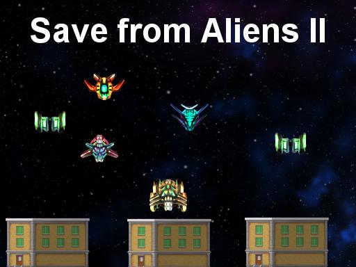 Save from Aliens II online Shooting game