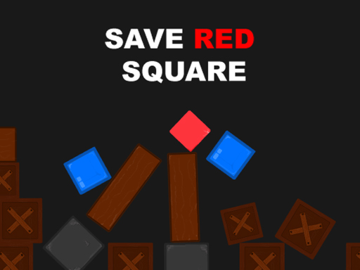 Save RED Square online game
