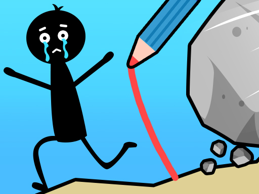 Save The Stick Draw Line online game