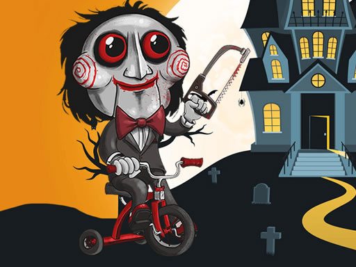 Scary Faces Jigsaw online game